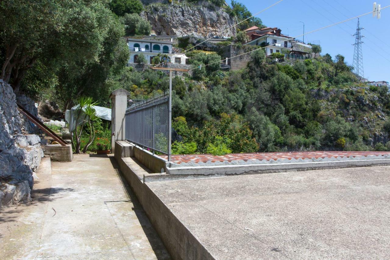 "Casalena" Villa A Furore Amalfi Coast Con Grande Terrazzo E Vista Sul Mare Buitenkant foto