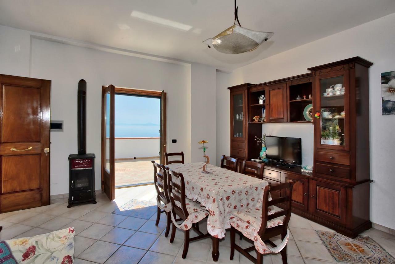 "Casalena" Villa A Furore Amalfi Coast Con Grande Terrazzo E Vista Sul Mare Buitenkant foto