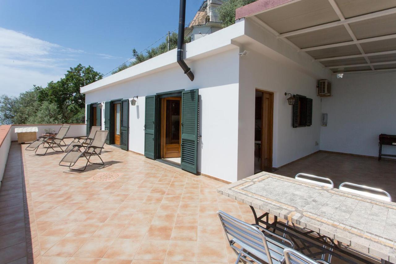 "Casalena" Villa A Furore Amalfi Coast Con Grande Terrazzo E Vista Sul Mare Buitenkant foto